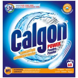 Calgon Anti-calcaire poudre 3en1 - 60 doses, 1,5kg