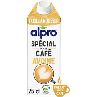 Alpro Boisson avoine spécial café sans sucre ajouté, 750ml