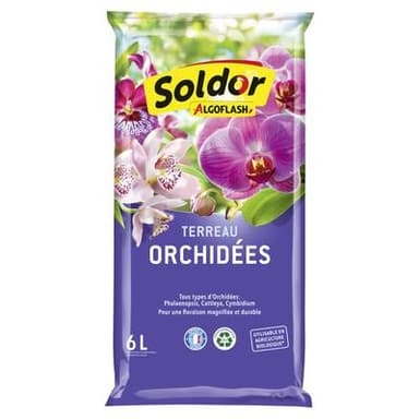 Algoflash Terreau Orchidées, 6L