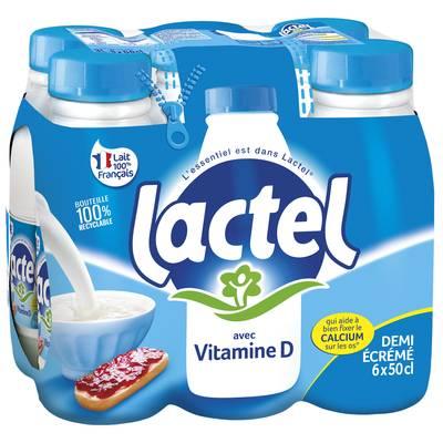 3428272960049 - Lactel - Lait 1/2 écrémé