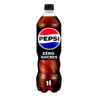 Pepsi Soda cola zéro sucres, 1L