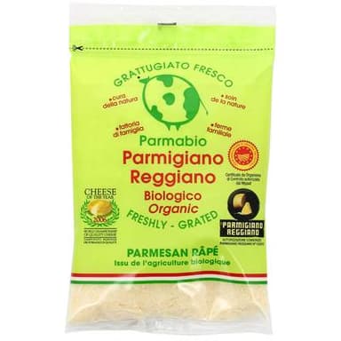 ParmaBio Parmesan râpé bio, 100g