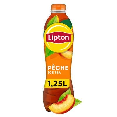 Lipton Thé glacé saveur pêche, 1,25L