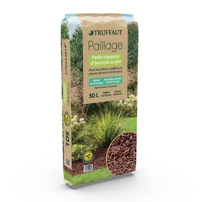 3423071110749 - Truffaut - Paillage d'écorces de pin petits copeaux calibre 10/25 mm