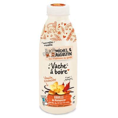 Michel et Augustin Yaourt à boire vanille, 500ml