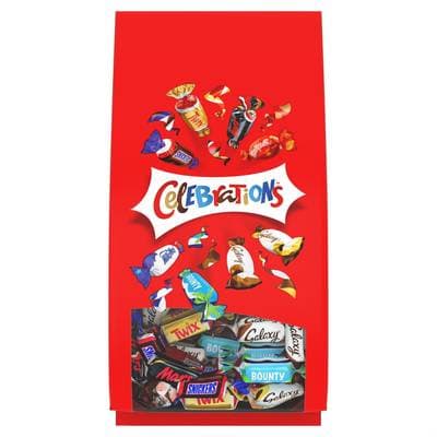 Celebrations Assortiment de Chocolat individuel, 196g