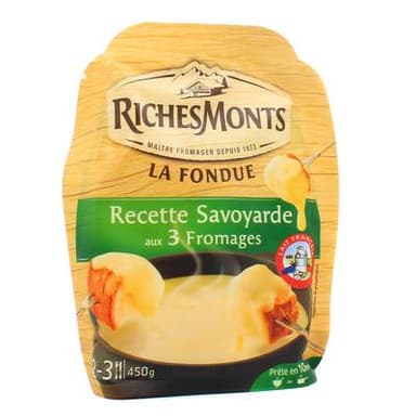 Richesmonts Fondue Recette Savoyarde, 450g