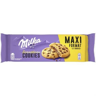 Milka Cookies au chocolat, 312g