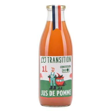 Transition Jus de Pommes  Conversion biologique, 1L