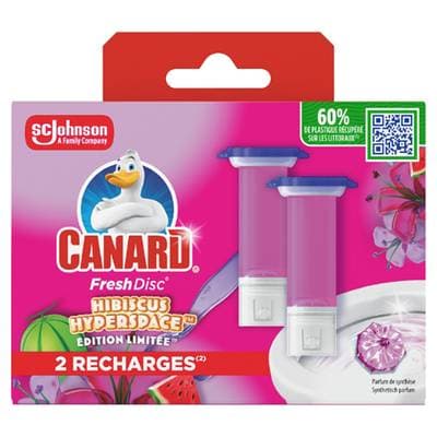 Canard Fresh Blocs WC Recharge Hibiscus, 2 recharges