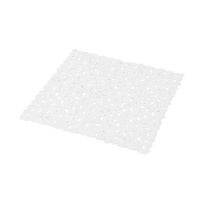 Douceur D Interieur Fond de douche galet blanc, 52 x 52 cm