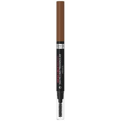 L'Oréal Crayon à Sourcils Avec Brosse Teinte Light Brunette (5.23), 1 crayon