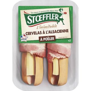 Stoeffler Cervelas à l'Alsacienne à Poêler, 2x140g