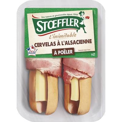 Stoeffler Cervelas à l'Alsacienne à Poêler, 2x140g