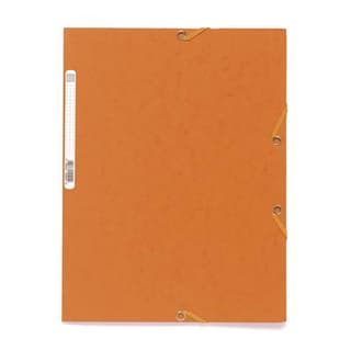 Exacompta Chemise plate à élastique 24 x 32 cm orange, 1  chemise