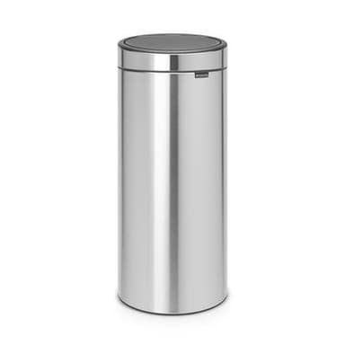 Brabantia Poubelle Touch Bin New Matt Steel, 30L