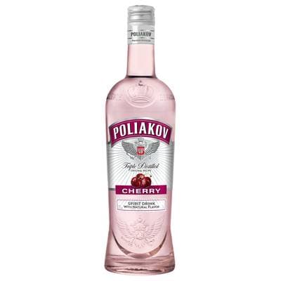 Poliakov Vodka aromatisée cerise 32°, 70cl