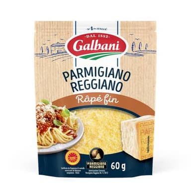 Galbani Parmigiano Reggiano râpé fin, 60g