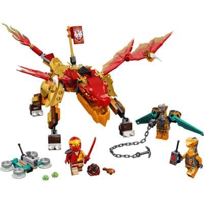 5702017117249 - LEGO® Ninjago - 71762- Le dragon de feu de Kai - Évolution