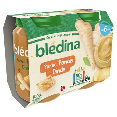 Blédina - Purée de Panais et Dinde Pot Bébé dès 6 mois