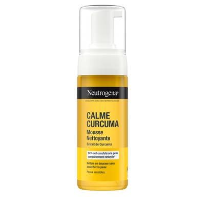 Neutrogena Mousse Calme Curcuma Visage, 150ml