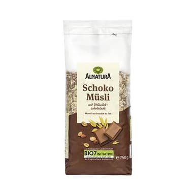 Alnatura Muesli au chocolat bio, 750g
