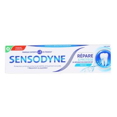 Sensodyne Dentifrice Répare & Protège Menthe, 75ml