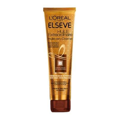 Elsève Huile extraordinaire en crème pour les cheveux très secs, 150ml