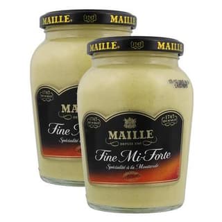 Maille Spécialité à la moutarde Fine Mi-Forte en bocal, Lot de 2x355g