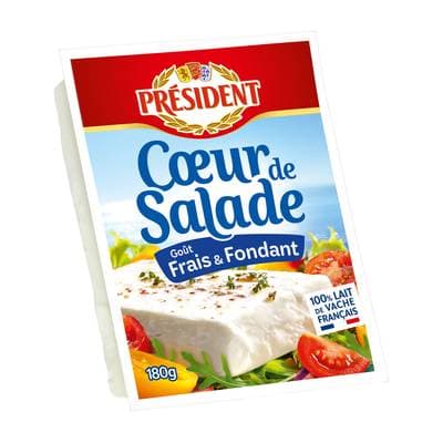 Président Fromage frais en tranche, 150g