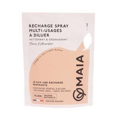 3760322700350 - Maïa - Spray multi-usage écologique Fleur d'amandier recharge