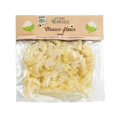 Ferme Vermersch Choux-Fleur Cuits, 400g