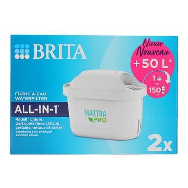 BRITA 2 Cartouches Filtrantes Maxtra Pro All-in 1, 2  cartouches
