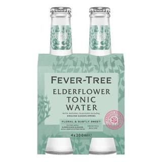 Fever Tree Tonic water fleur de sureau, 4x20cl