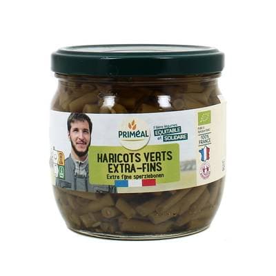 Priméal Haricot vert Extra Fin bio Origine France, 370ml