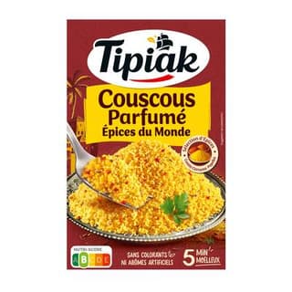 Tipiak Couscous Parfumé aux épices du monde, 510g