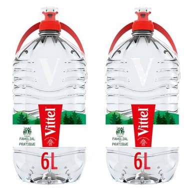 Vittel Eau minerale naturelle, Lot de 2x6L