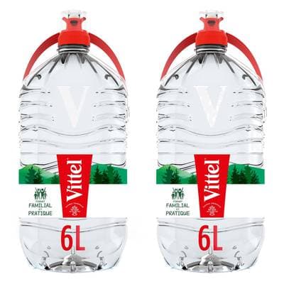 Vittel Eau minerale naturelle, Lot de 2x6L