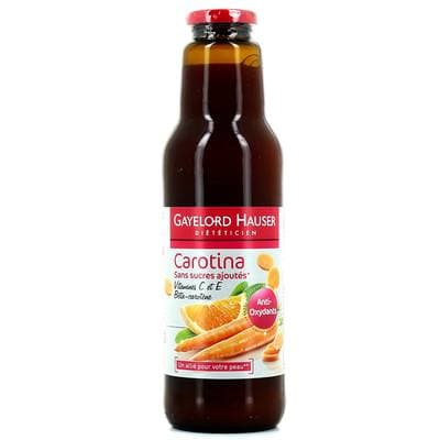 Gayelord Hauser Jus Carotina sans sucres ajoutés, 75cl