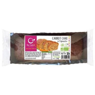 Bio Soleil Cake Carotte épeautre bio, 250g