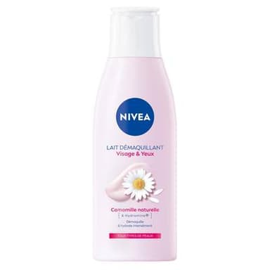 Nivea Lait démaquillant visage et yeux à la camomille naturelle, 200ml