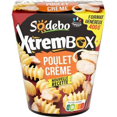 Sodebo Xtrem Box Poulet Bacon, 400g