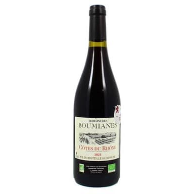 Côtes du Rhône rouge AOC Domaine de Boumianes Bio, 75cl