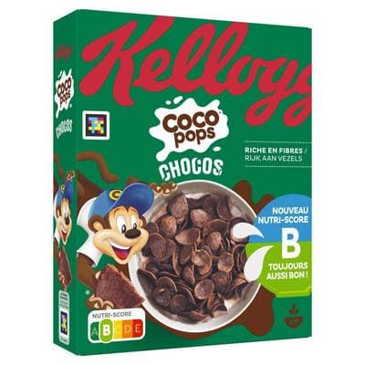 Kellogg's Céréales Coco Pops Chocos, 330g
