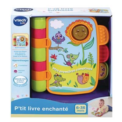 3417761383650 - Vtech - P'tit livre enchanté- Premieres Comptines
