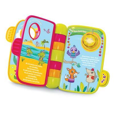 3417761383650 - Vtech - P'tit livre enchanté- Premieres Comptines
