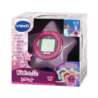 3417765204050 - Vtech - Réveil Kidimagic Starlight Rose