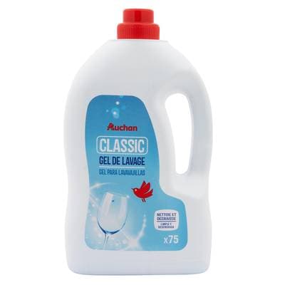 Auchan Gel vaisselle à la lavande, 1,5L