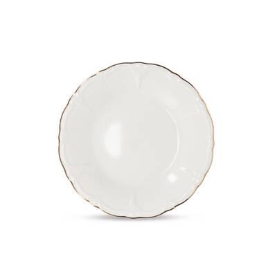 Collection Retro - Assiette plate avec bord doré Retro