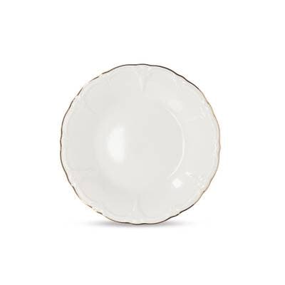 Collection Retro Assiette plate avec bord doré Retro, 16 cm